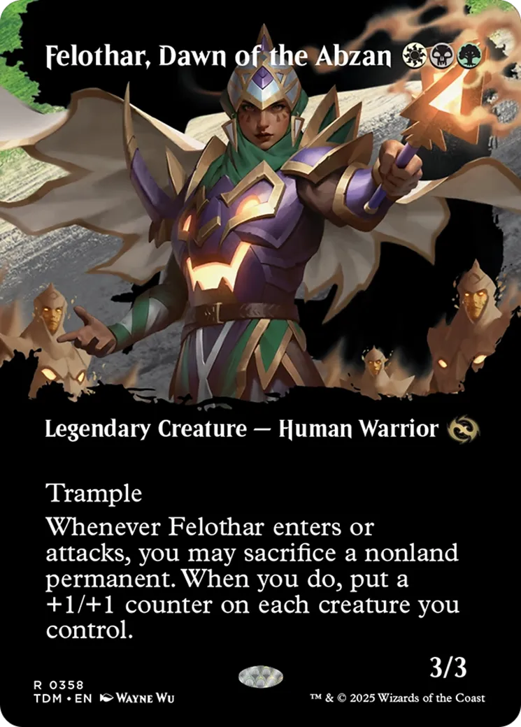 Felothar, Dawn of the Abzan — Tarkir: Dragonstorm — Magic: The Gathering