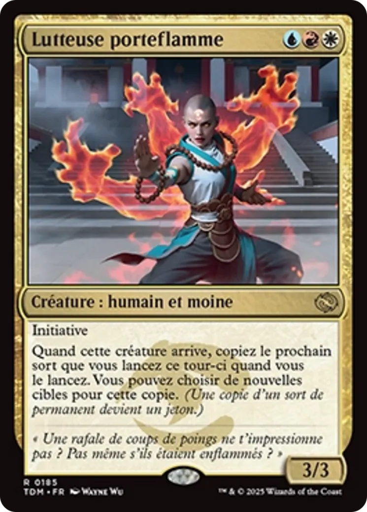 Lutteuse porteflamme — Tarkir: Dragonstorm — Magic: The Gathering