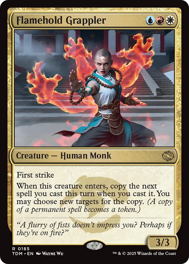 Lutteuse porteflamme — Tarkir: Dragonstorm — Magic: The Gathering