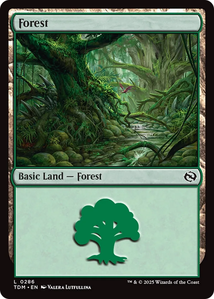 Forêt — Tarkir: Dragonstorm — Magic: The Gathering