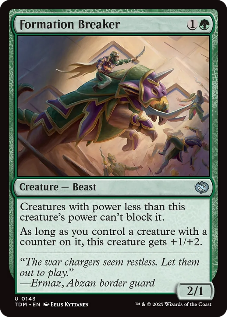 Briseur de formation — Tarkir: Dragonstorm — Magic: The Gathering