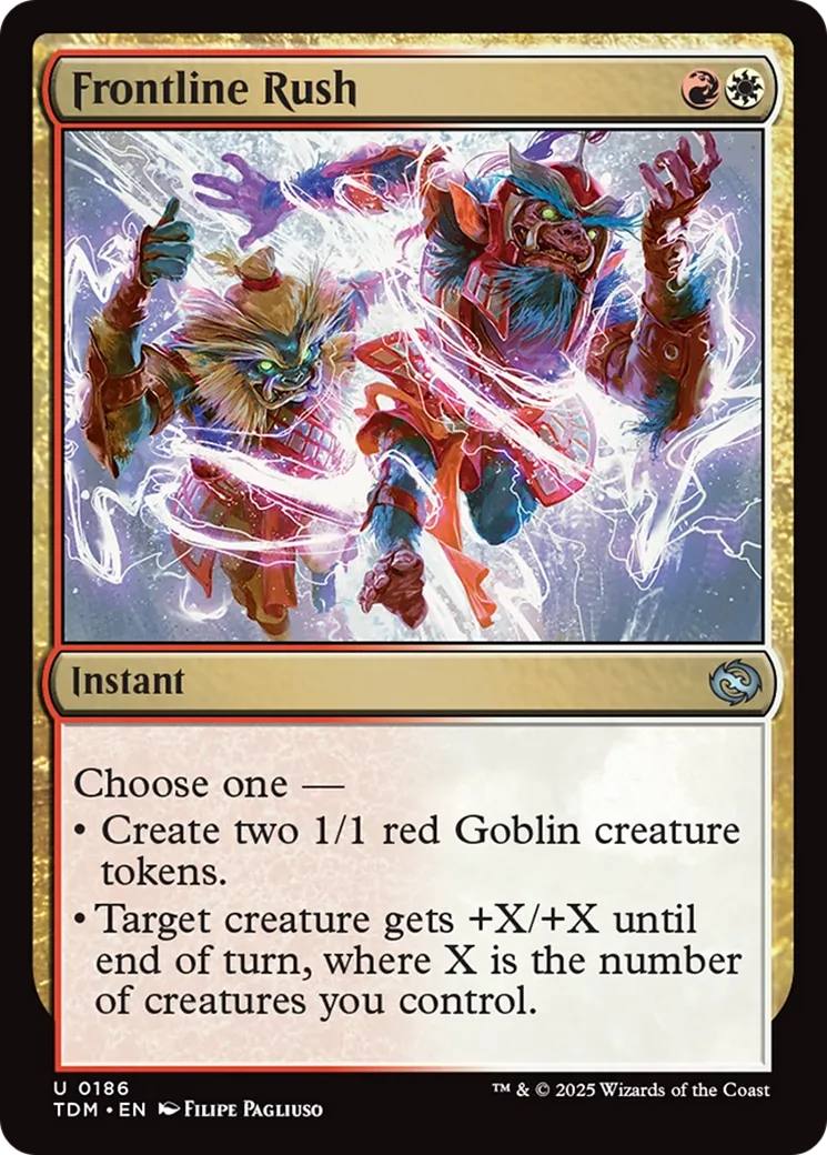Frontline Rush — Tarkir: Dragonstorm — Magic: The Gathering