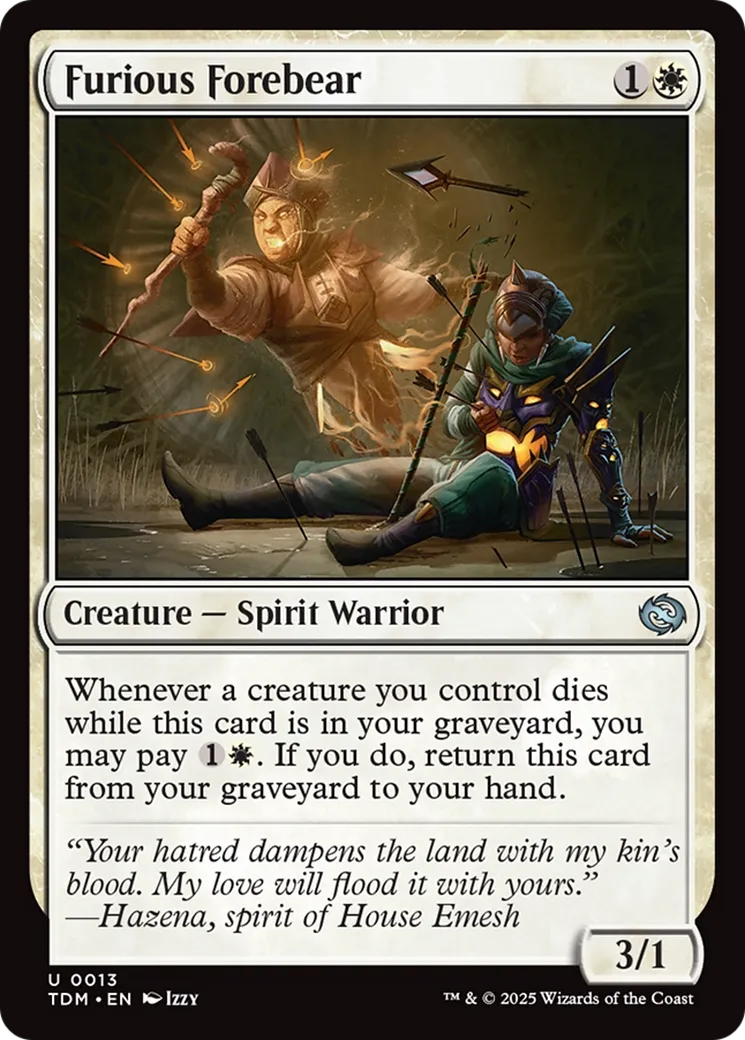 Aïeul furieux — Tarkir: Dragonstorm — Magic: The Gathering