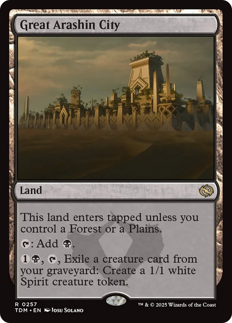 Great Arashin City — Tarkir: Dragonstorm — Magic: The Gathering