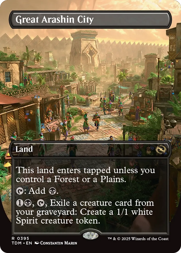 Grande cité d'Arashin — Tarkir: Dragonstorm — Magic: The Gathering