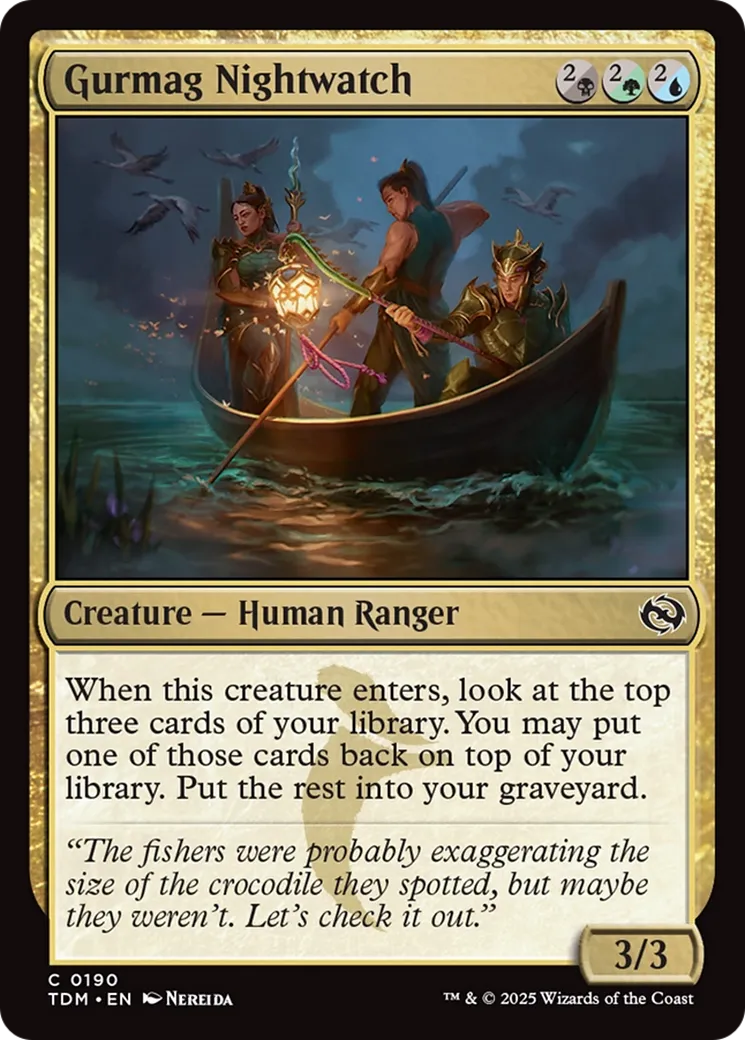 Gurmag Nightwatch — Tarkir: Dragonstorm — Magic: The Gathering