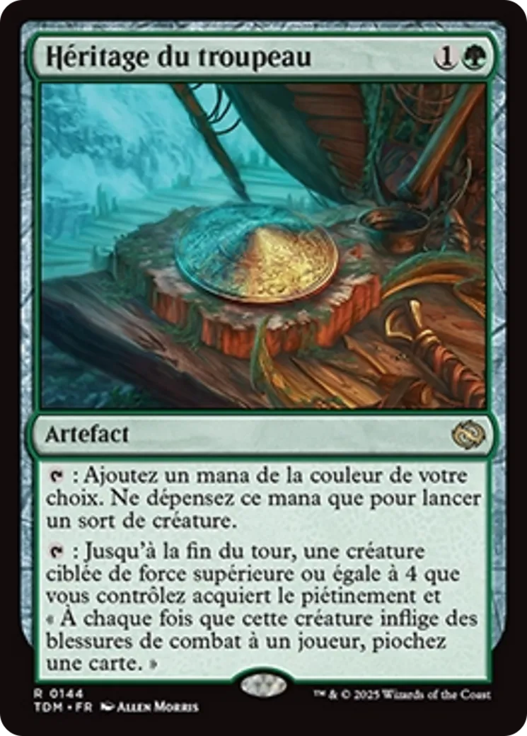 Héritage du troupeau — Tarkir: Dragonstorm — Magic: The Gathering