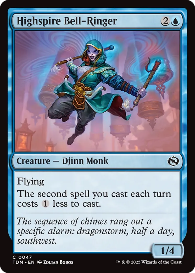 Sonneur de cloche de hautecime — Tarkir: Dragonstorm — Magic: The Gathering