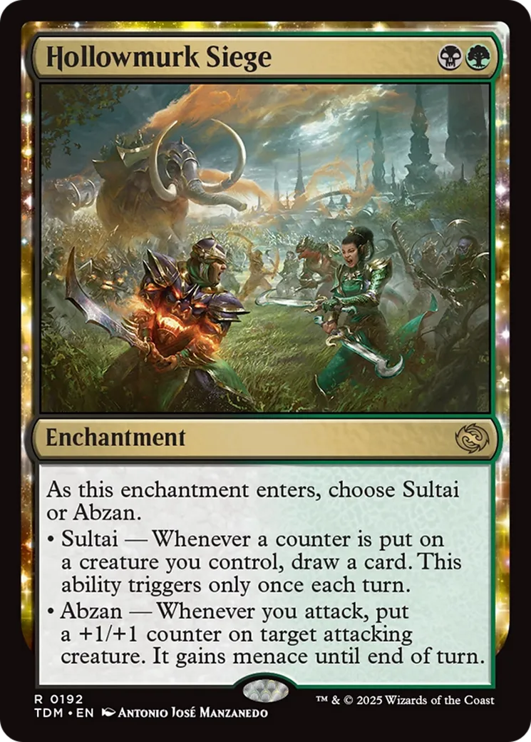 Hollowmurk Siege — Tarkir: Dragonstorm — Magic: The Gathering