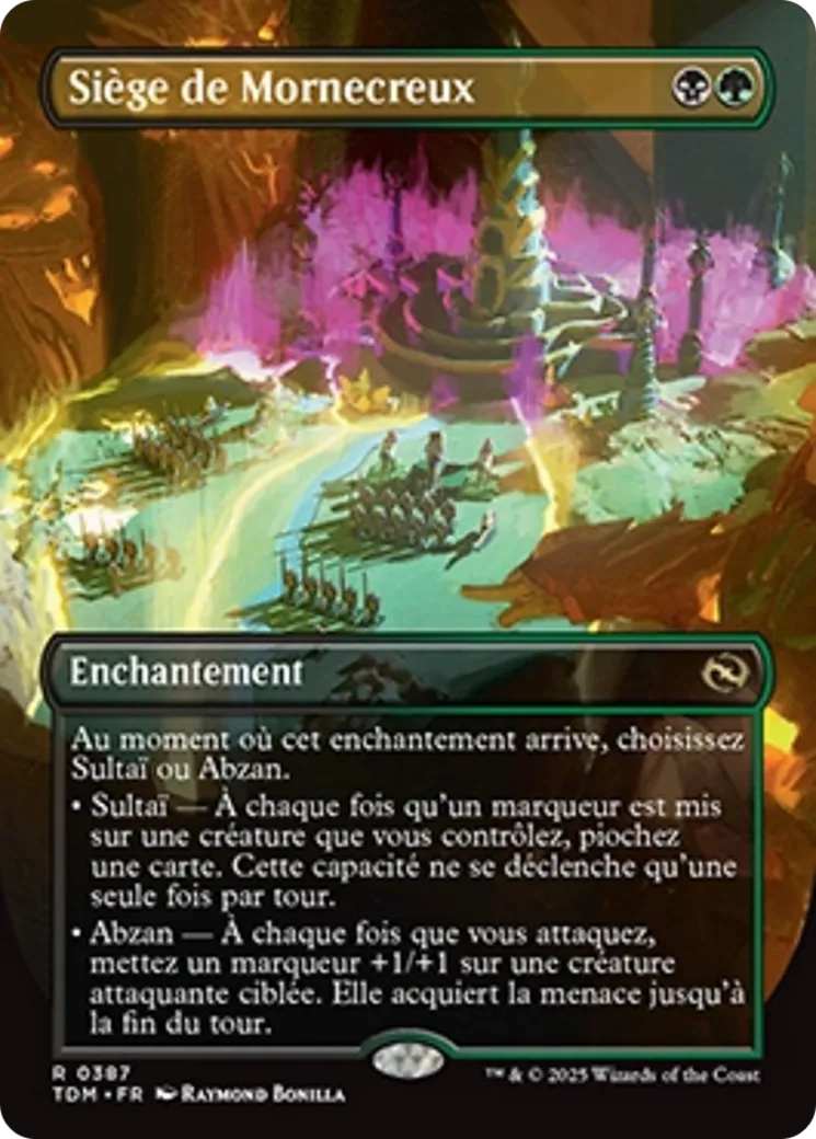 Siège de Mornecreux — Tarkir: Dragonstorm — Magic: The Gathering
