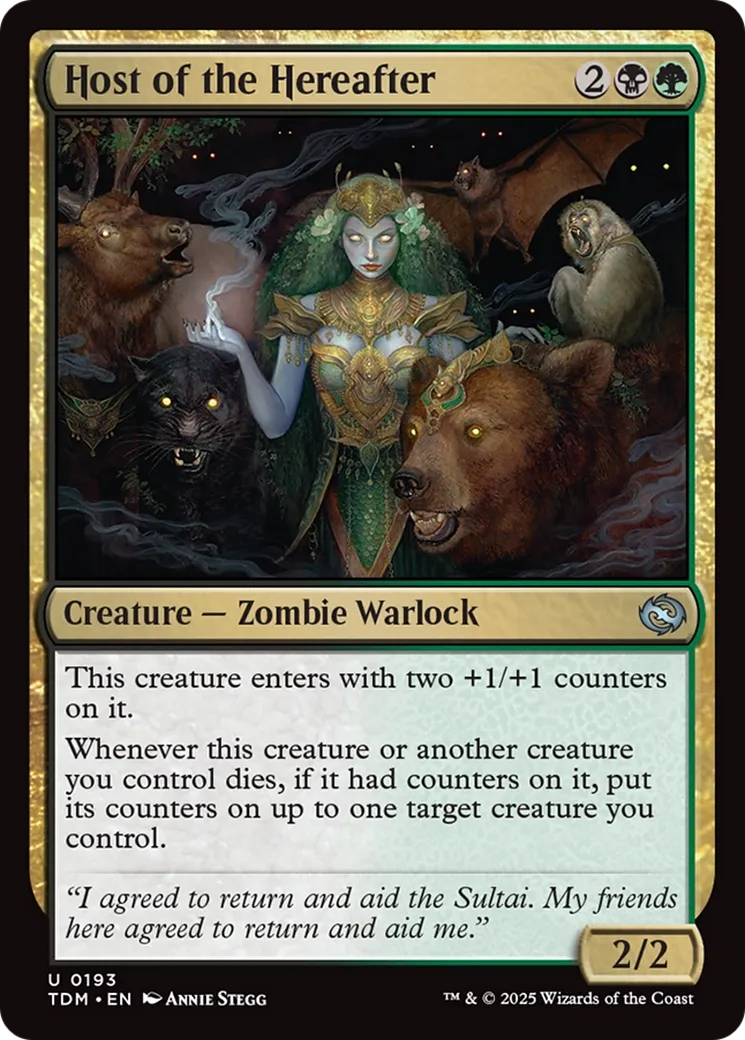 Hôte de l'après — Tarkir: Dragonstorm — Magic: The Gathering
