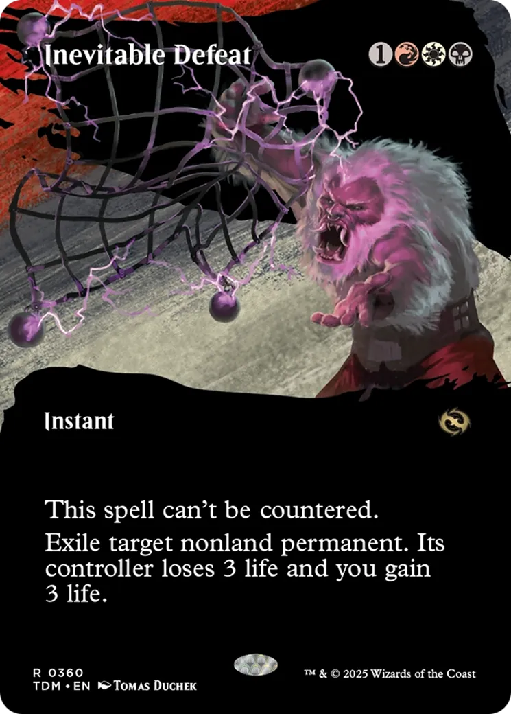Inevitable Defeat — Tarkir: Dragonstorm — Magic: The Gathering