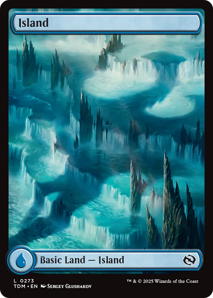 Island — Tarkir: Dragonstorm — Magic: The Gathering