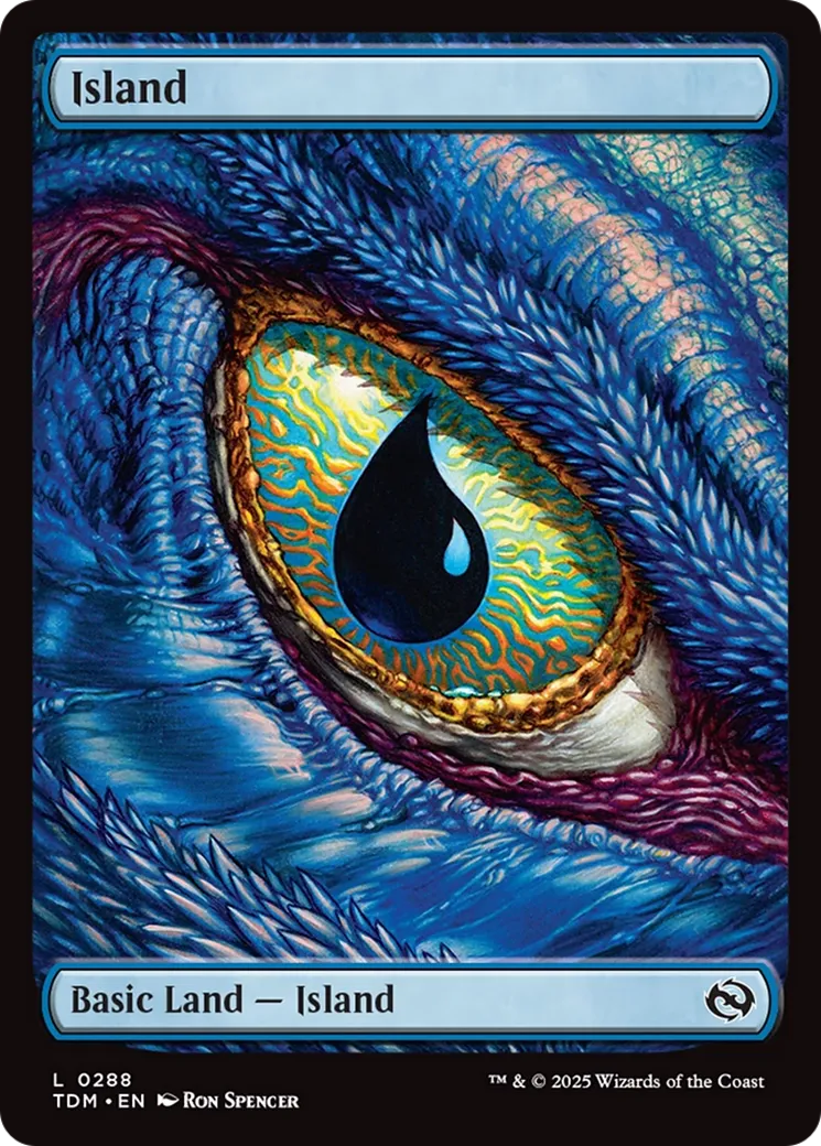 Island — Tarkir: Dragonstorm — Magic: The Gathering