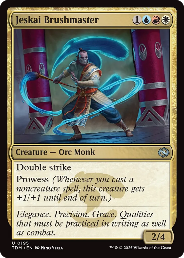 Maître-pinceau jeskaï — Tarkir: Dragonstorm — Magic: The Gathering