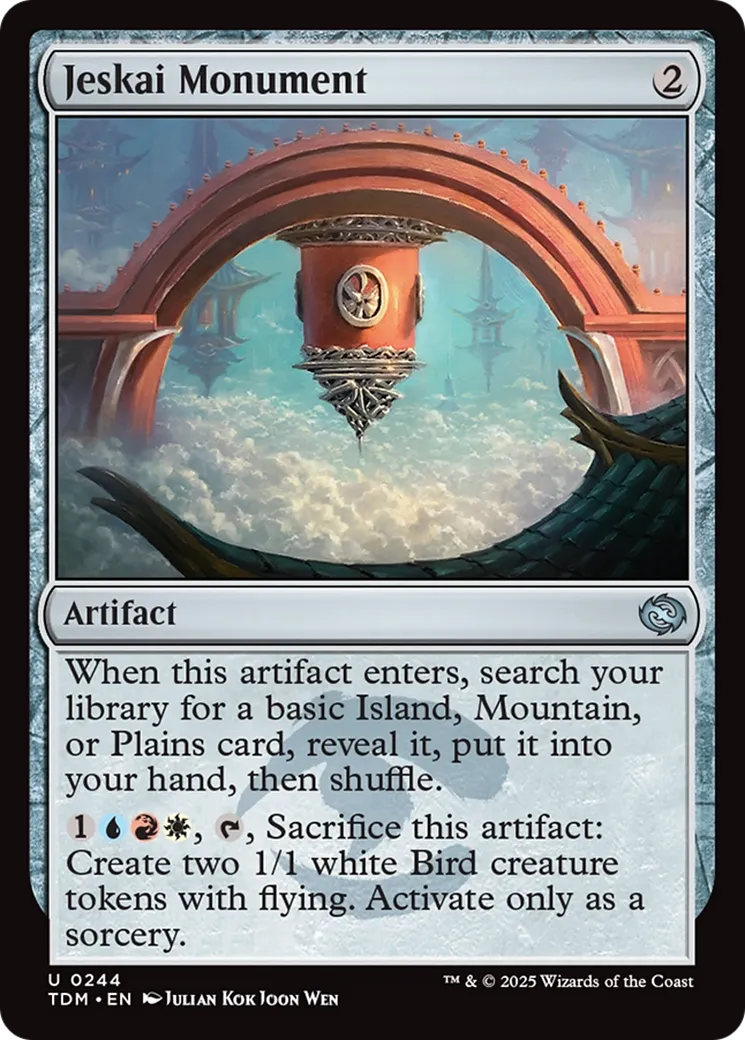 Monument jeskaï — Tarkir: Dragonstorm — Magic: The Gathering