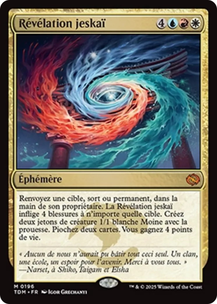 Révélation jeskaï — Tarkir: Dragonstorm — Magic: The Gathering