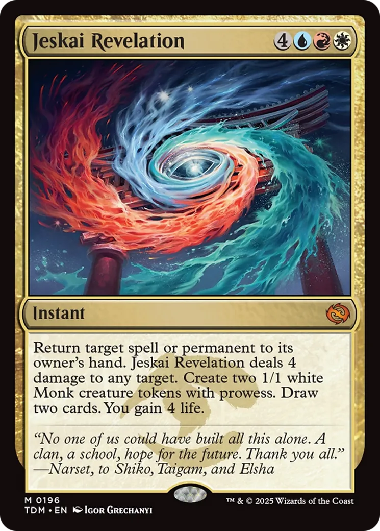Jeskai Revelation — Tarkir: Dragonstorm — Magic: The Gathering