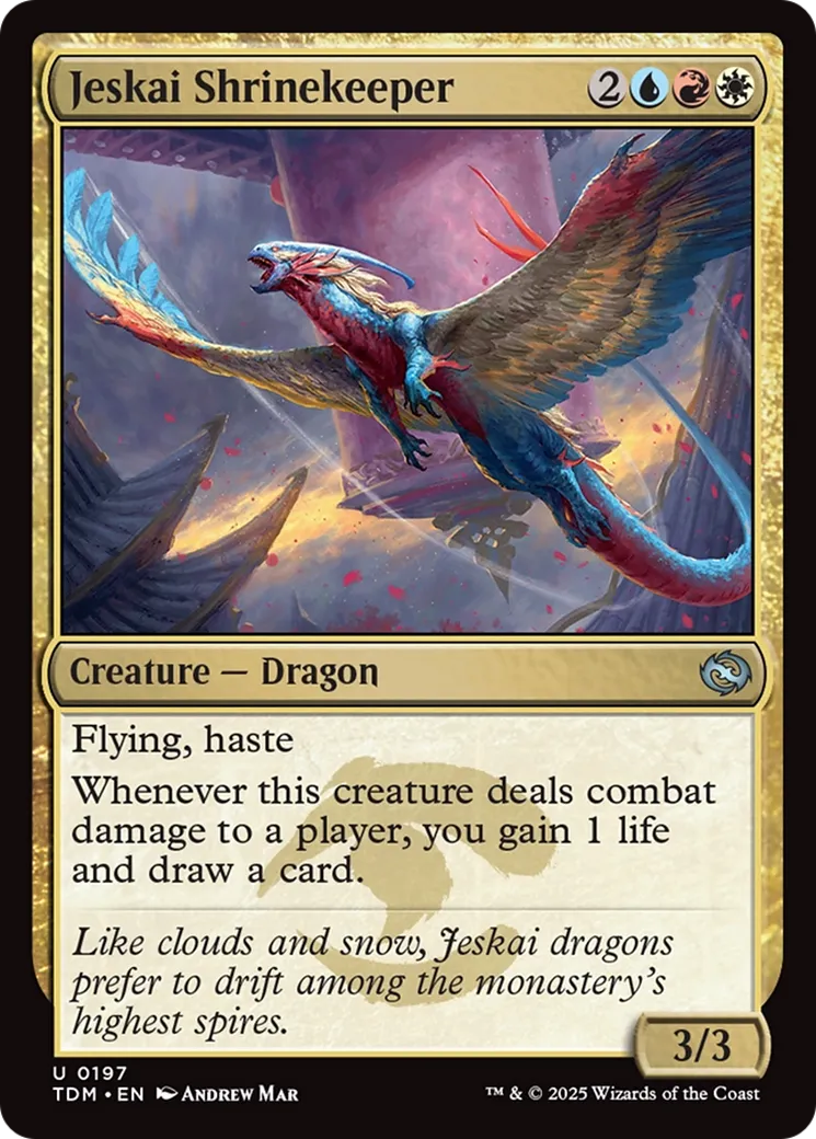 Gardien de reliquaire jeskaï — Tarkir: Dragonstorm — Magic: The Gathering