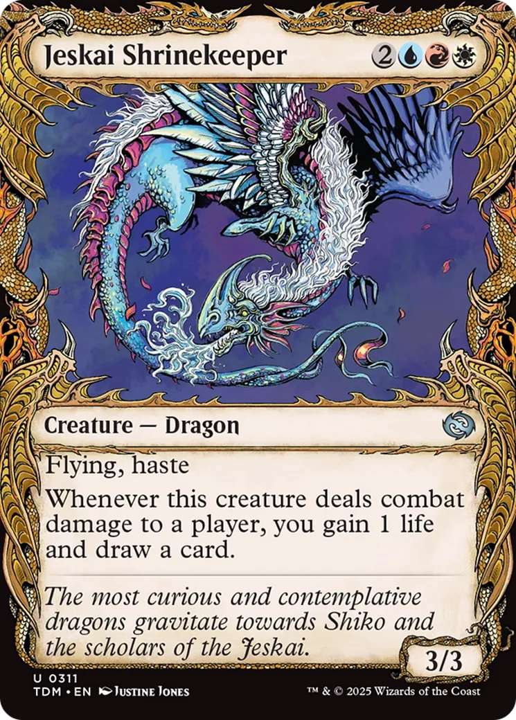 Jeskai Shrinekeeper — Tarkir: Dragonstorm — Magic: The Gathering