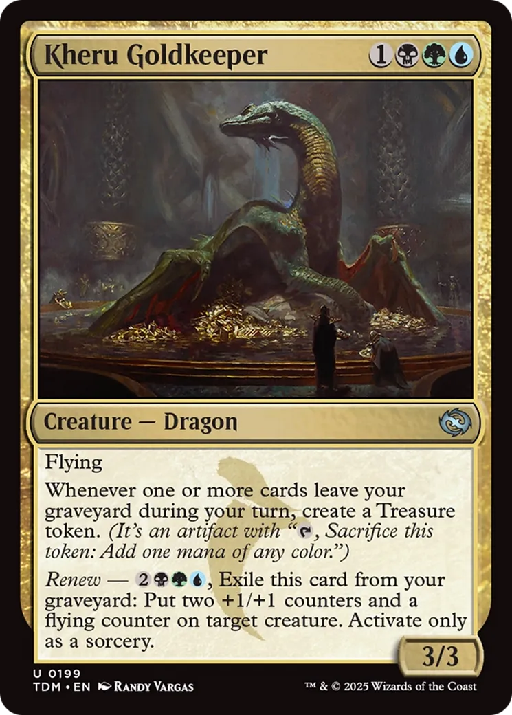 Kheru Goldkeeper — Tarkir: Dragonstorm — Magic: The Gathering
