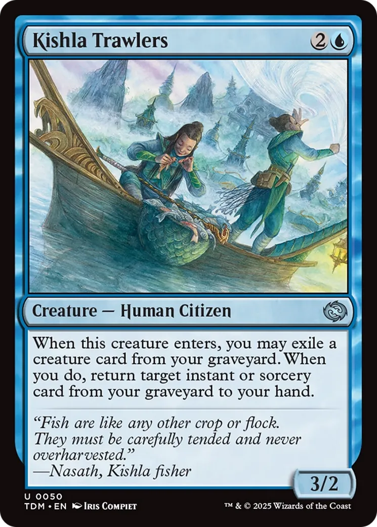 Chalutiers de Kishla — Tarkir: Dragonstorm — Magic: The Gathering