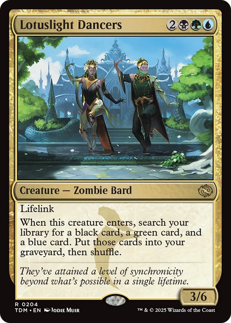 Danseurs Lueur-de-lotus — Tarkir: Dragonstorm — Magic: The Gathering
