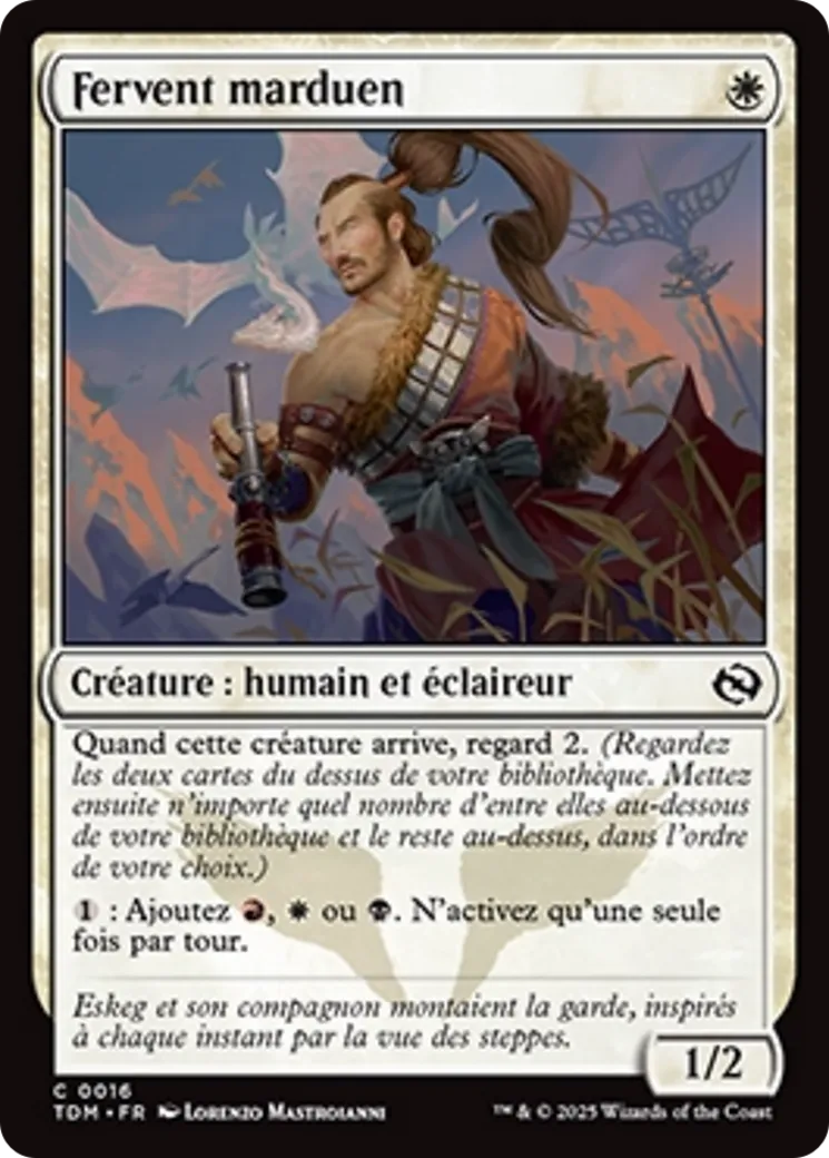 Fervent marduen — Tarkir: Dragonstorm — Magic: The Gathering