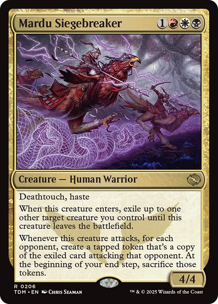 Mardu Siegebreaker — Tarkir: Dragonstorm — Magic: The Gathering