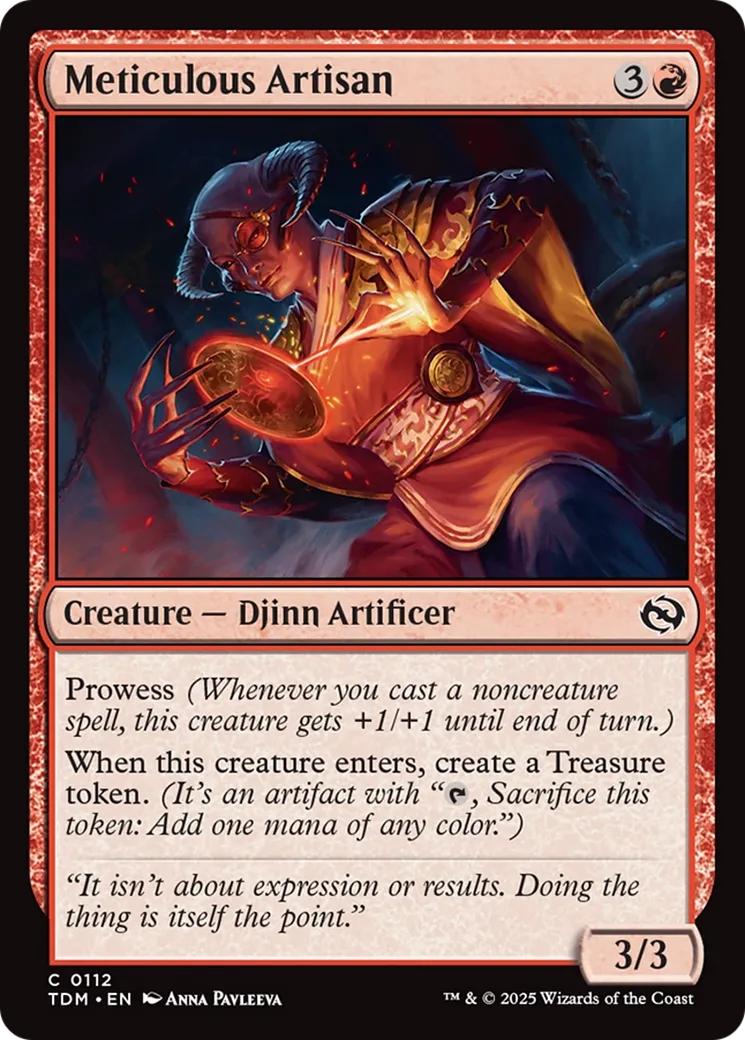 Artisane méticuleuse — Tarkir: Dragonstorm — Magic: The Gathering