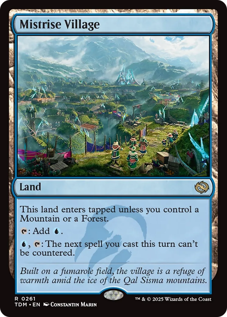 Mistrise Village — Tarkir: Dragonstorm — Magic: The Gathering