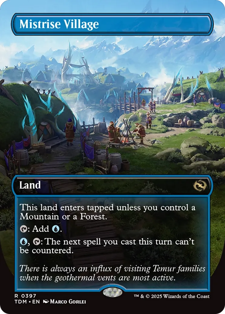 Mistrise Village — Tarkir: Dragonstorm — Magic: The Gathering