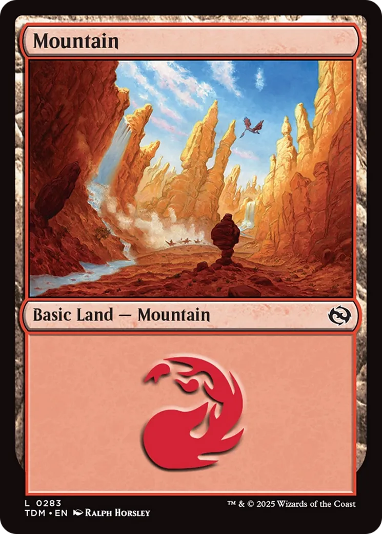 Montagne — Tarkir: Dragonstorm — Magic: The Gathering