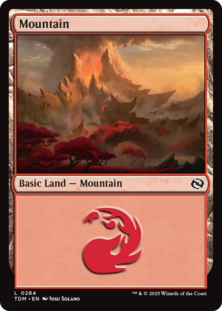 Montagne — Tarkir: Dragonstorm — Magic: The Gathering