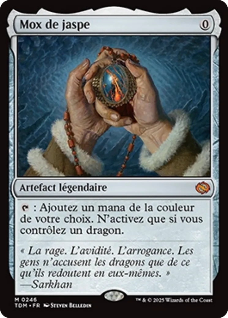 Mox de jaspe — Tarkir: Dragonstorm — Magic: The Gathering