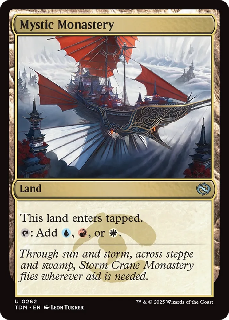 Monastère mystique — Tarkir: Dragonstorm — Magic: The Gathering