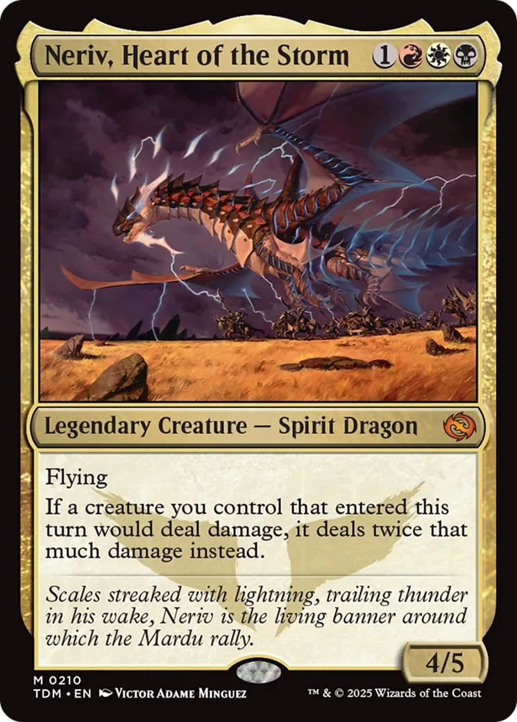 Neriv, Heart of the Storm — Tarkir: Dragonstorm — Magic: The Gathering