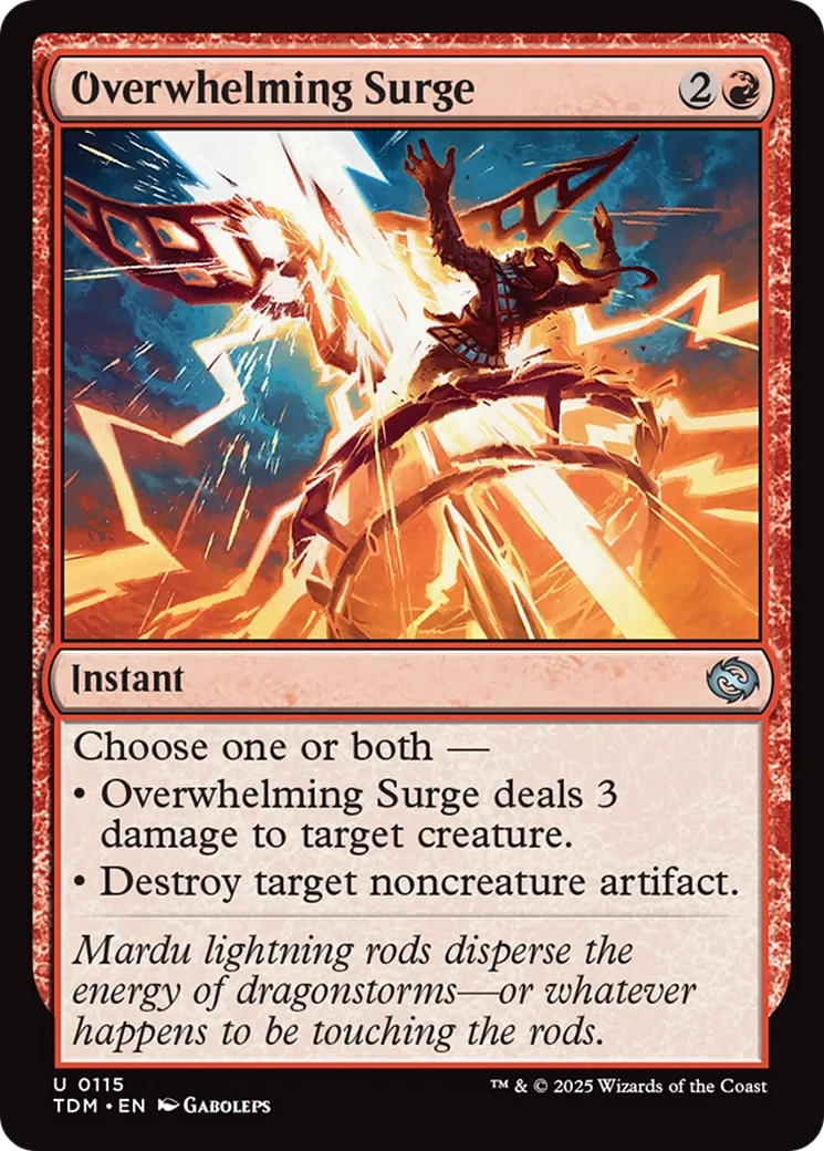 Overwhelming Surge — Tarkir: Dragonstorm — Magic: The Gathering