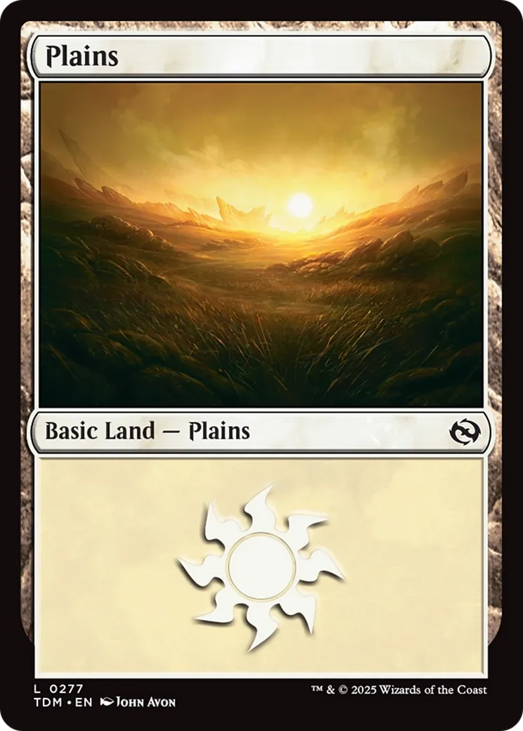 Plaine — Tarkir: Dragonstorm — Magic: The Gathering