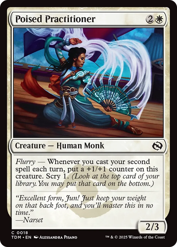 Praticienne en équilibre — Tarkir: Dragonstorm — Magic: The Gathering