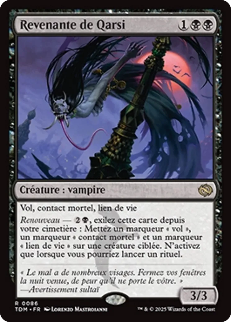 Revenante de Qarsi — Tarkir: Dragonstorm — Magic: The Gathering