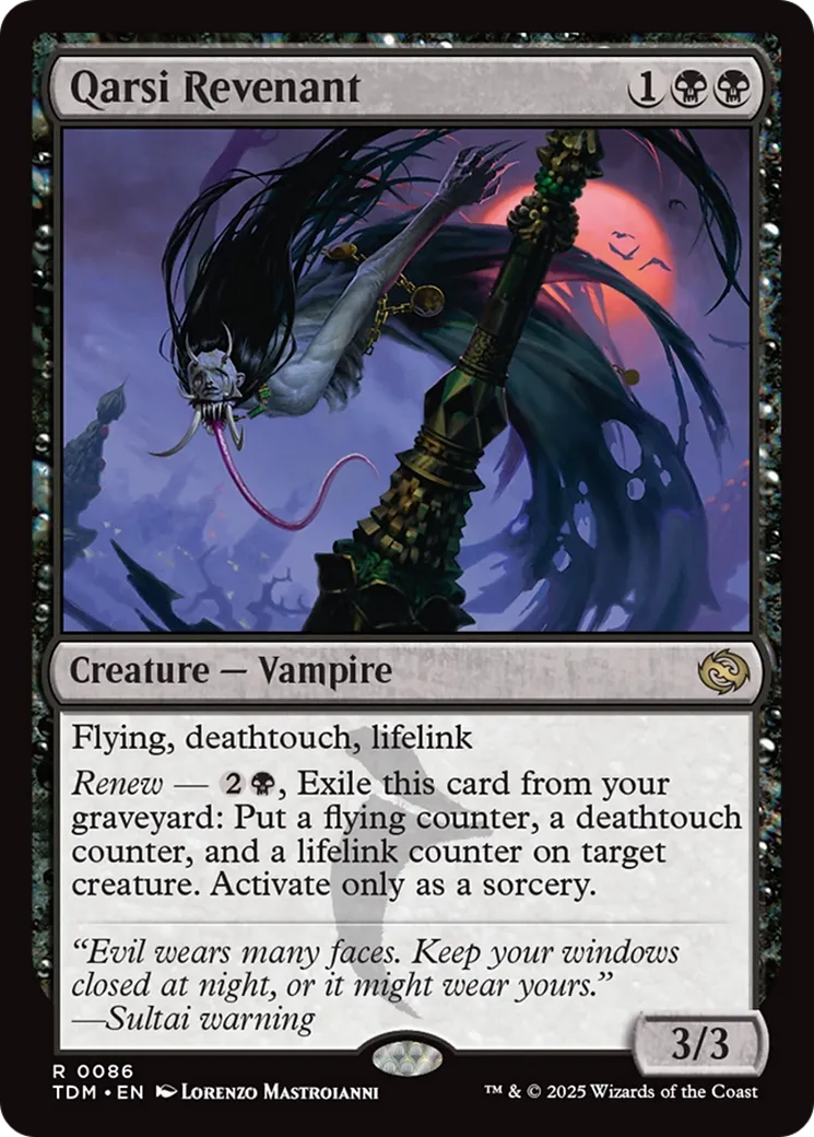 Qarsi Revenant — Tarkir: Dragonstorm — Magic: The Gathering