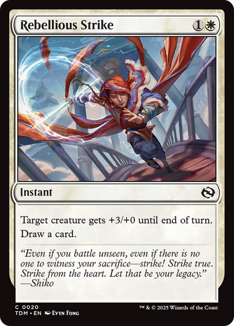 Frappe rebelle — Tarkir: Dragonstorm — Magic: The Gathering
