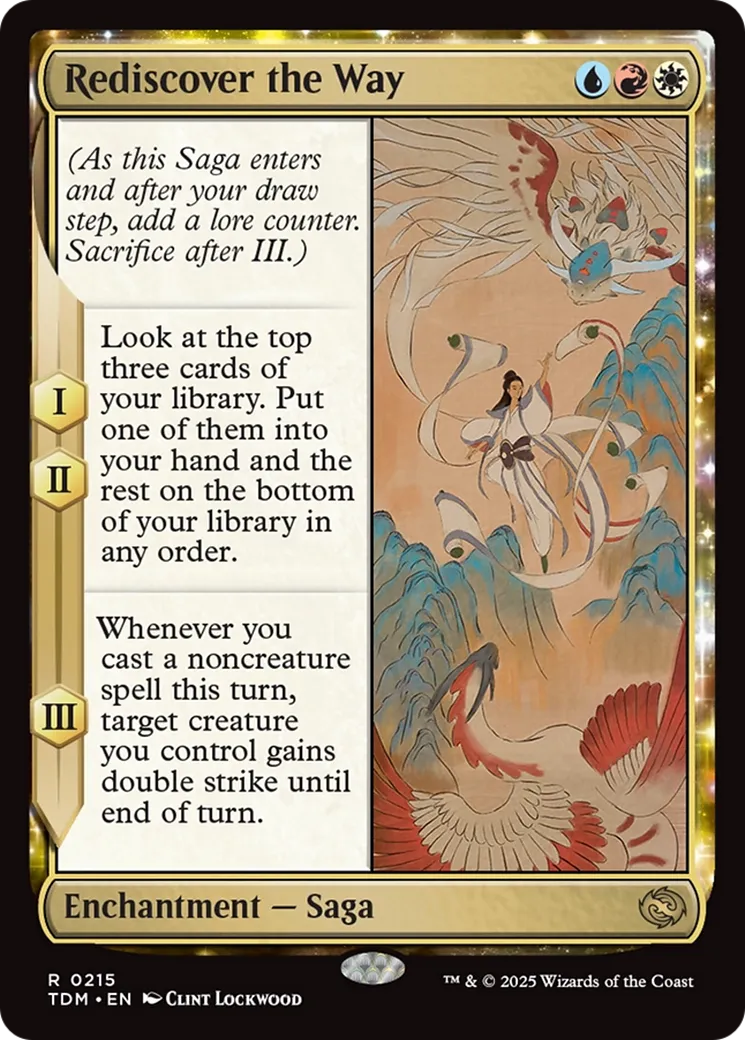 Redécouvrir la Voie — Tarkir: Dragonstorm — Magic: The Gathering