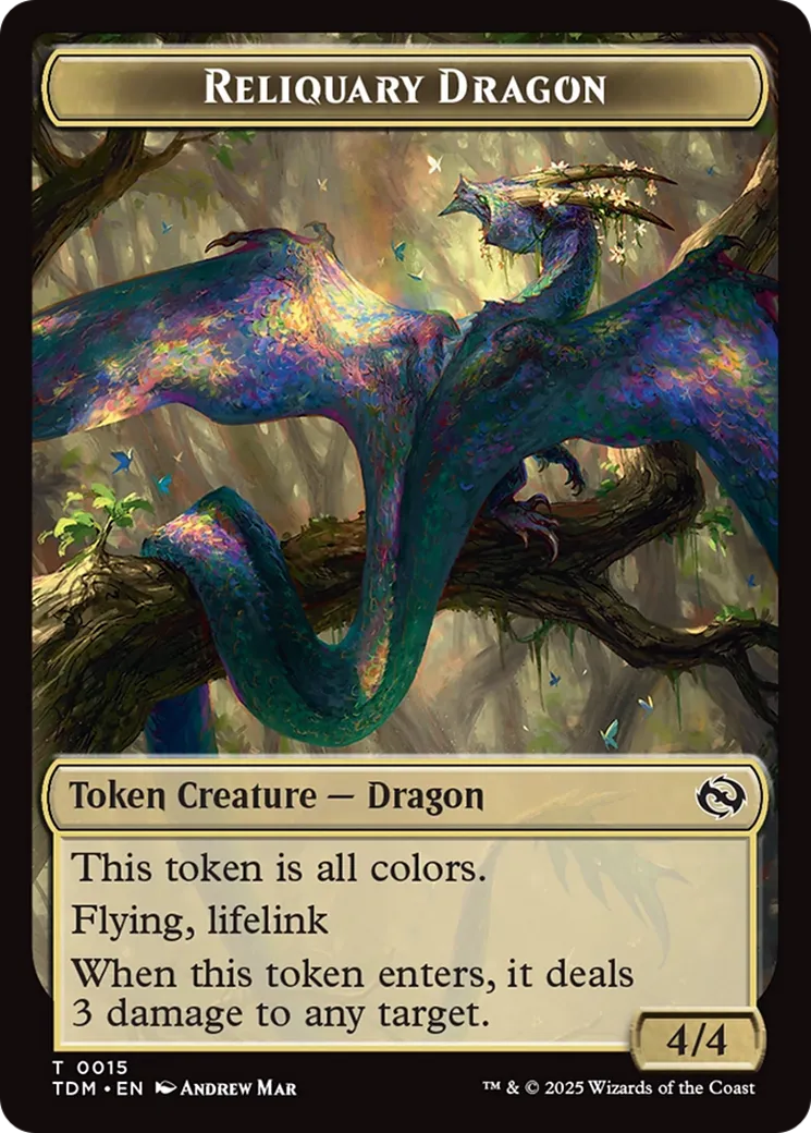 Reliquary Dragon — Tarkir: Dragonstorm — Magic: The Gathering