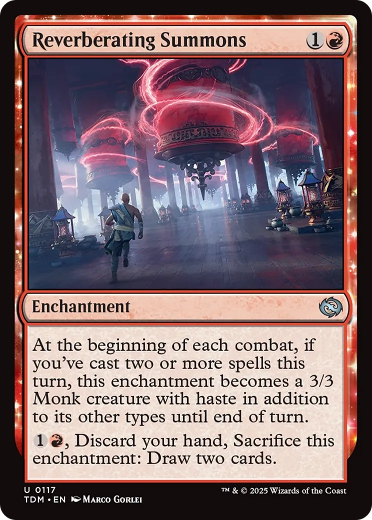 Reverberating Summons — Tarkir: Dragonstorm — Magic: The Gathering