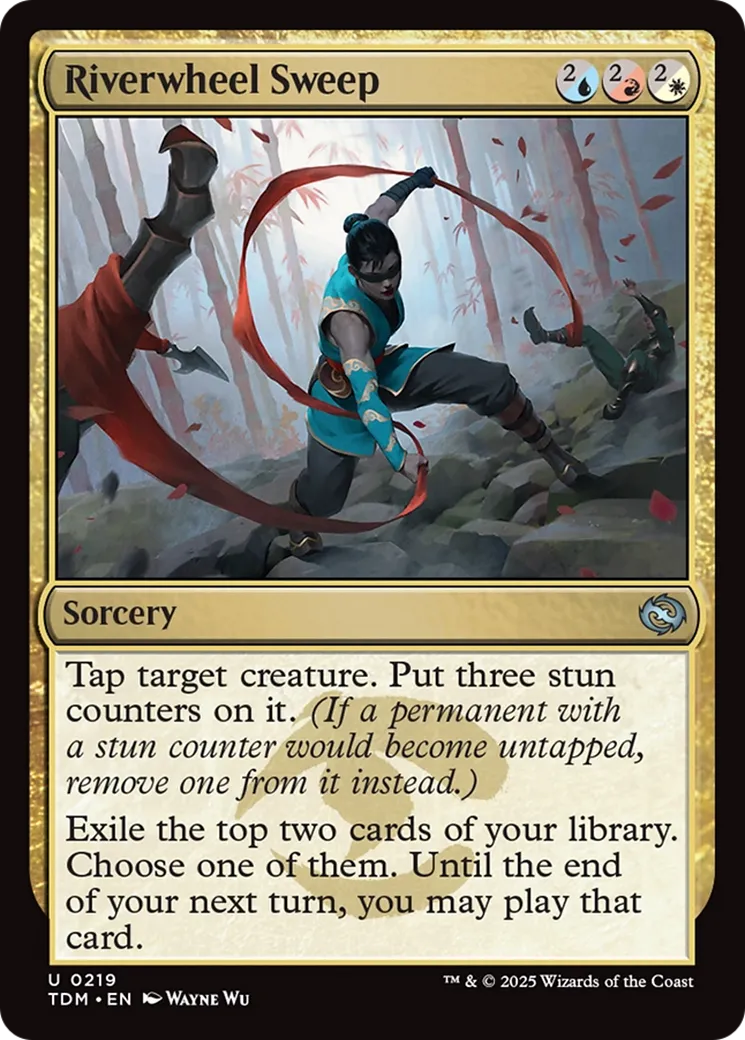 Balayage de Noria — Tarkir: Dragonstorm — Magic: The Gathering