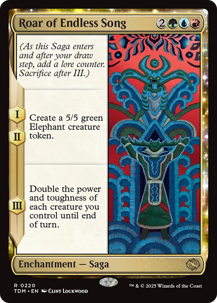 Rugissement du Chant sans fin — Tarkir: Dragonstorm — Magic: The Gathering