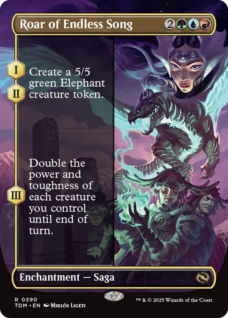 Roar of Endless Song — Tarkir: Dragonstorm — Magic: The Gathering