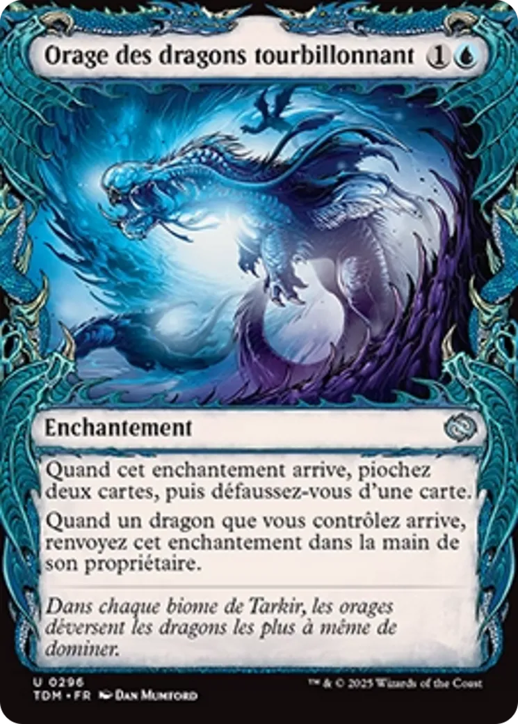 Orage des dragons tourbillonnant — Tarkir: Dragonstorm — Magic: The Gathering
